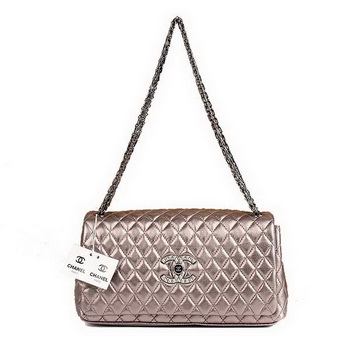 Best Chanel Flap Shoulder Bag A47583 Silver On Sale